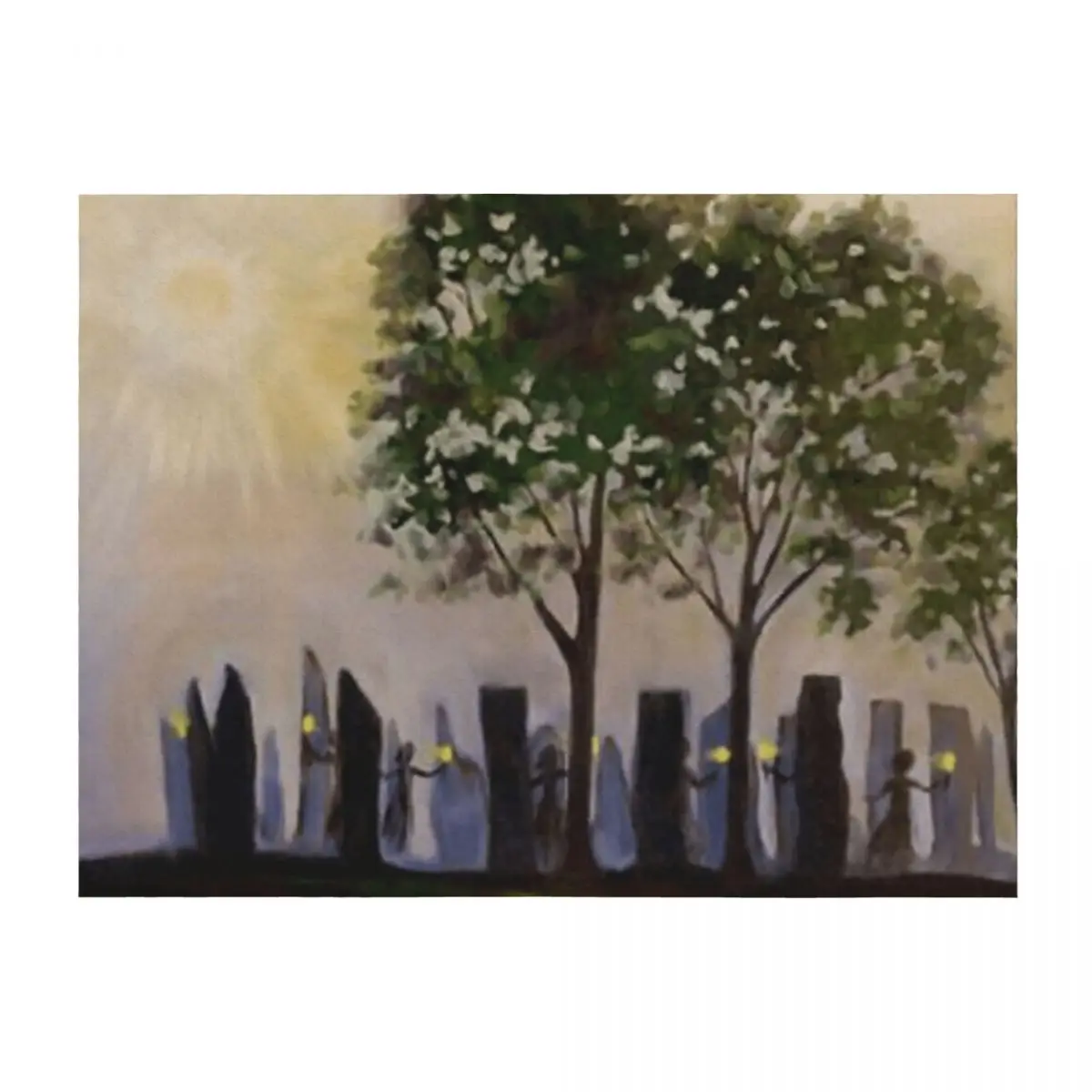 

Craigh na Dun Throw Blanket blankets and throws Bed Retros Cute Plaid Blankets