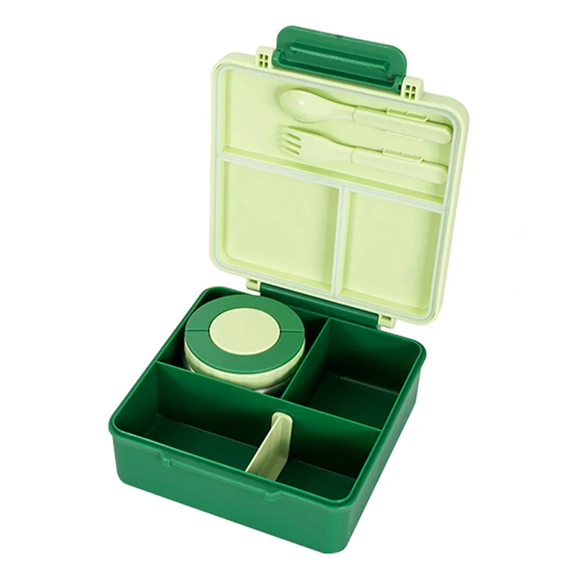 

B15C Bento Lunch Box For Kids With Cutlery Kids Leakproof Lunch Food Containers Kids Thermo Insulated Hot Food Jar