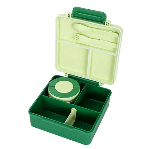 B15C Bento Lunch Box per bambini con posate Contenitori per alimenti per pranzo a tenuta stagna per bambini Barattolo per alimenti caldi termoisolato per bambini