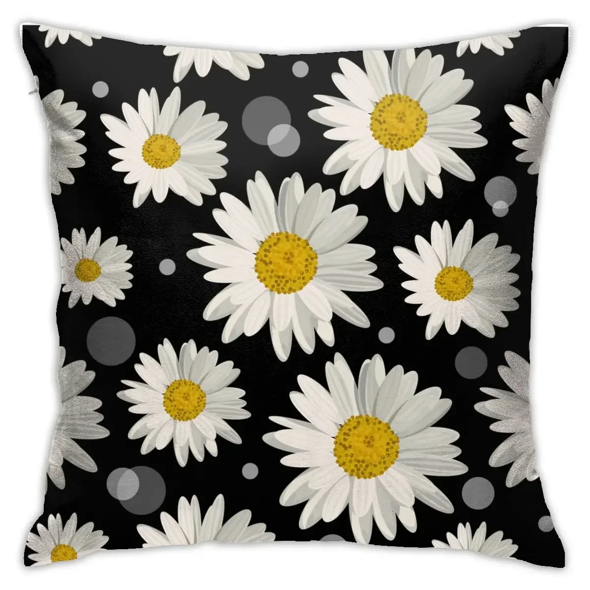 Chrysanthemum Pattern Printing Decoration Home Garden Decoration Pillowcase Decoration Pillowcase Cushion