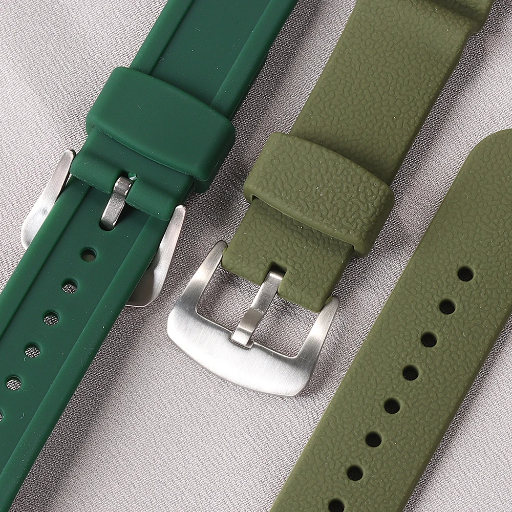 22mm Rubber Silicone Watch Str - Seiko Watch 5 Sports ulasan dan harga