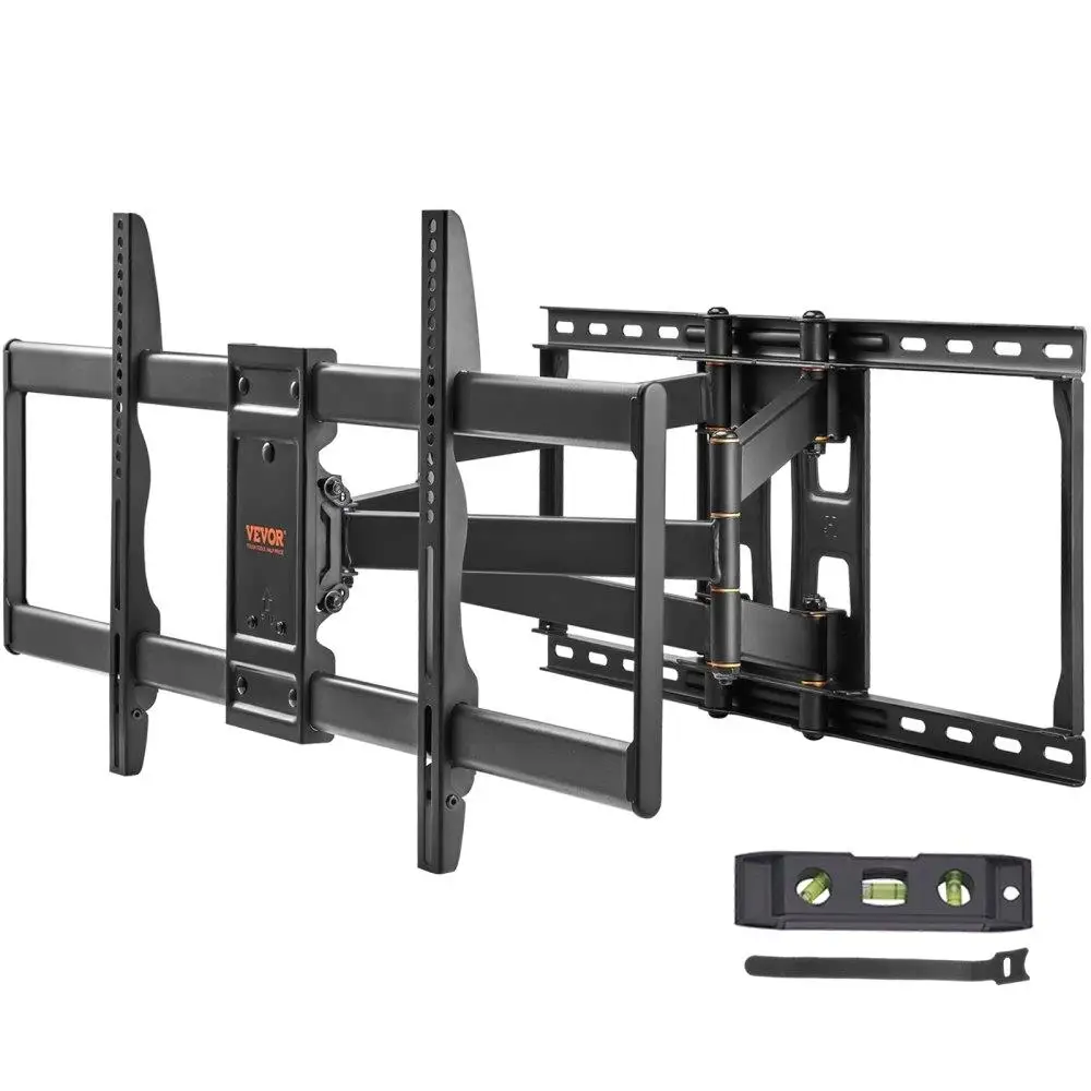 

Adjustable 4-Arm Vertical Monitor Stand VESA Wall Mount for 37 to 90 Inch TVs And Computers Office Use