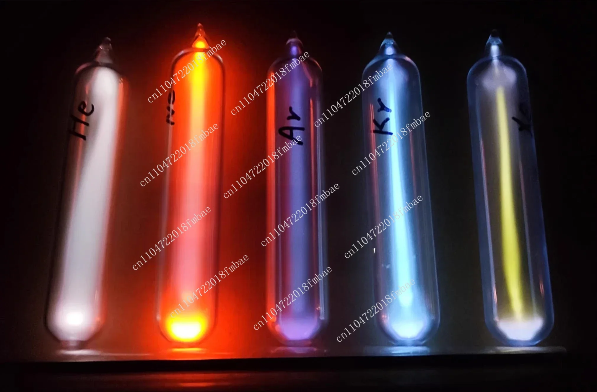 Glass tube Rare luminous element collection tube