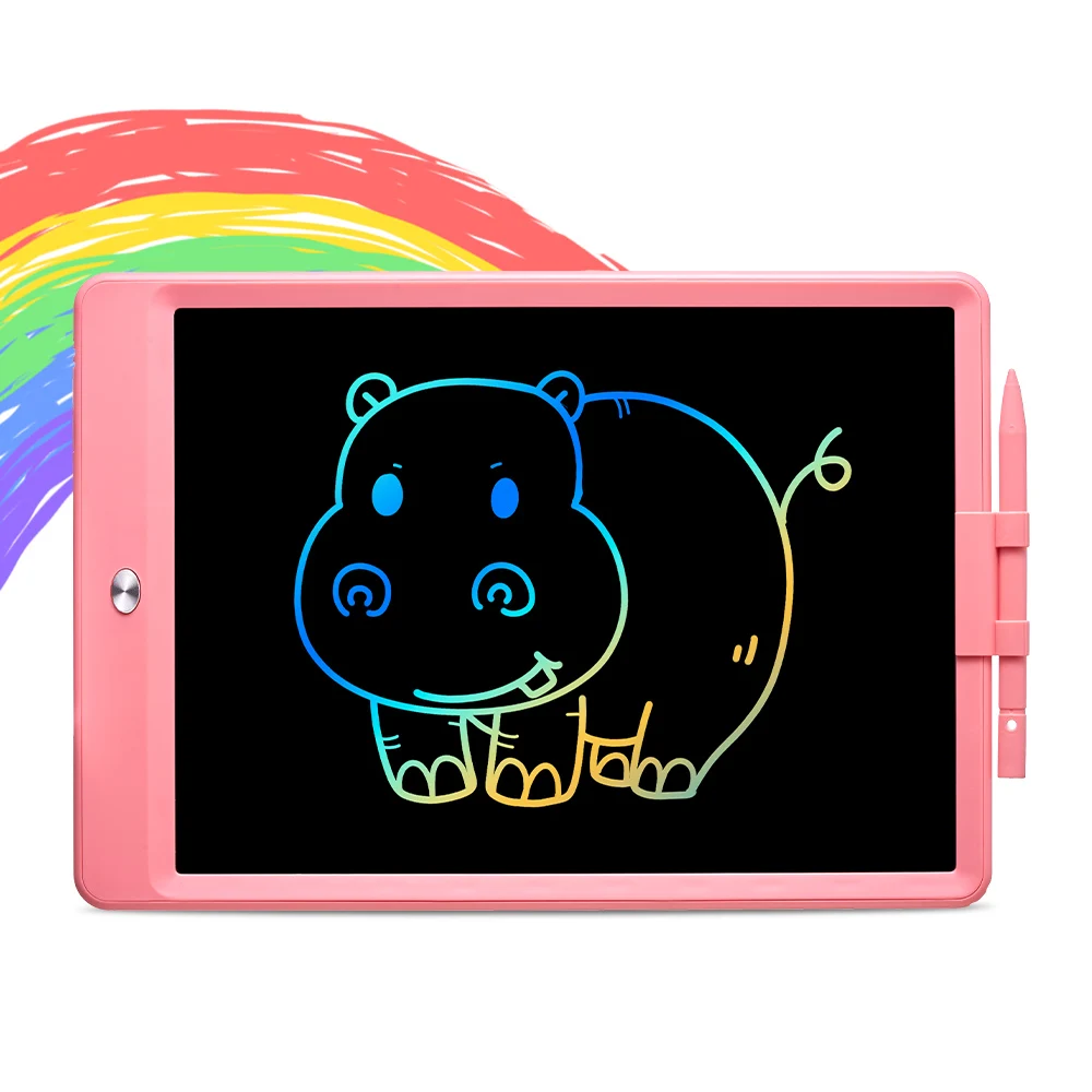 10 Inch LCD Writing Tablet Drawing Board Color Graffiti Sketchpad Toys Handwriting Blackboard Magic Drawing Board for Kids Gift