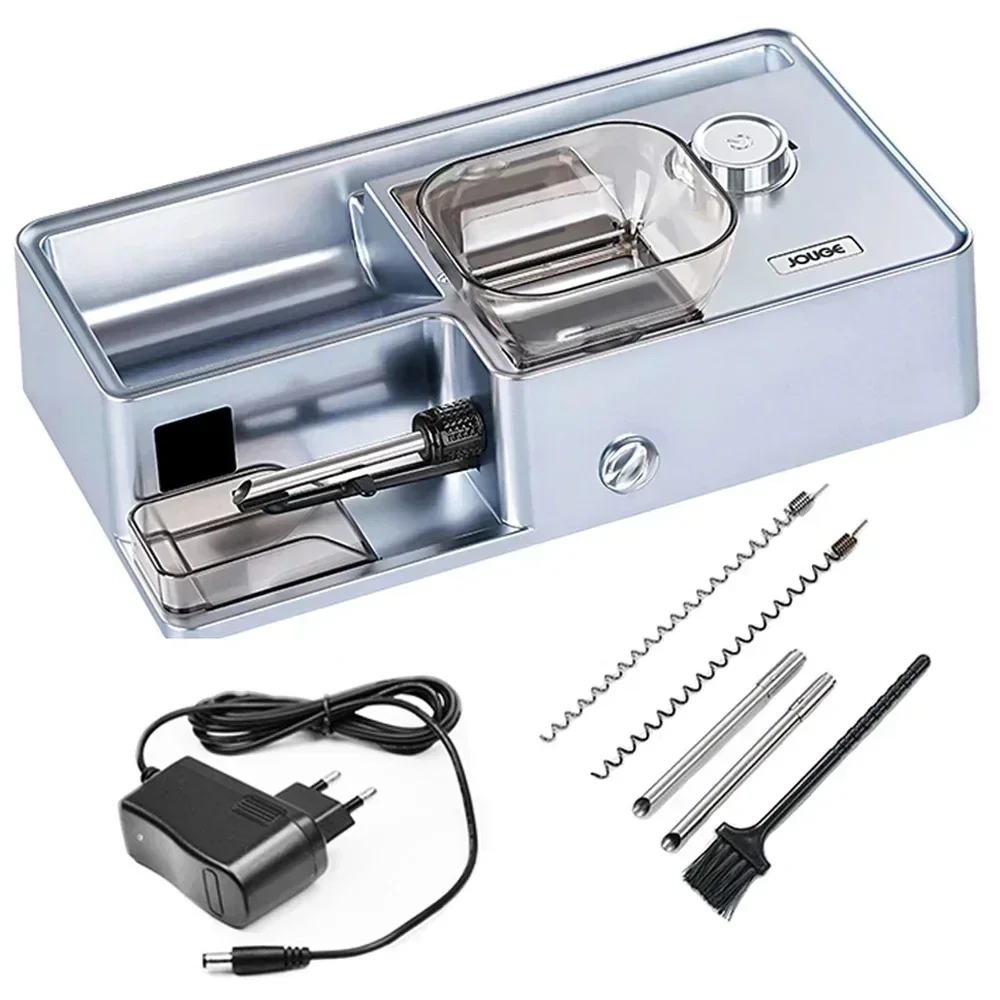 

Electric Cigarette Rolling Machine 5.5/6.5/8mm Dual-use Tube Injector Roller Tobacco Filling Auto Cigarette Maker Tools