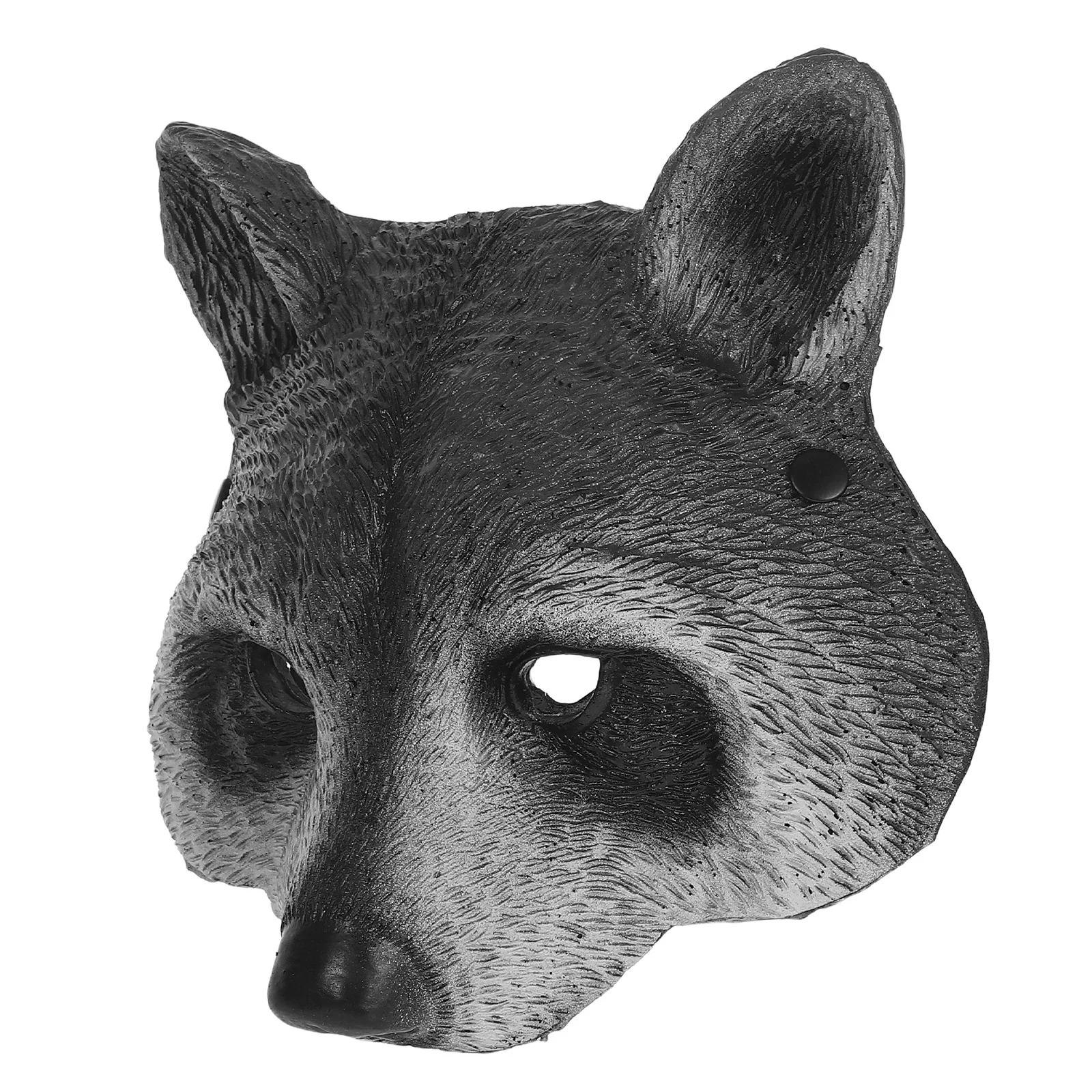 Maschera per il viso in maschera di animali realistici di procione per costume di Halloween Maschera spaventosa in maschera per feste cosplay per adulti