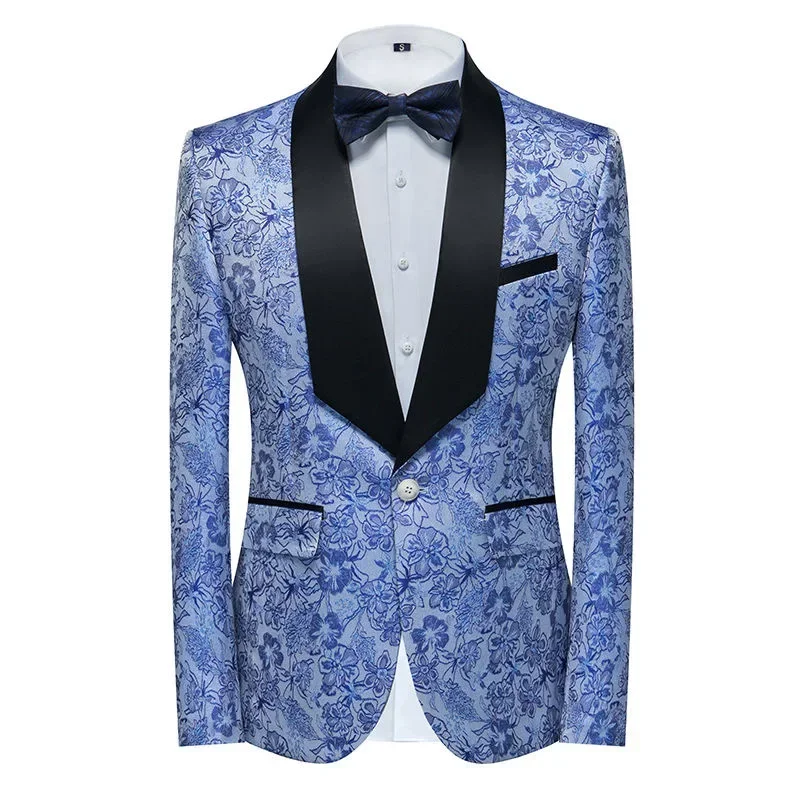 Traje informal de negocios para padrinos de boda, chaqueta, ropa de DJ, traje de estudio