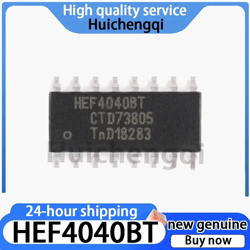 5PCS Genuine HEF4040BT HEF4040B Packaged SOIC-16 Binary Counter Chip