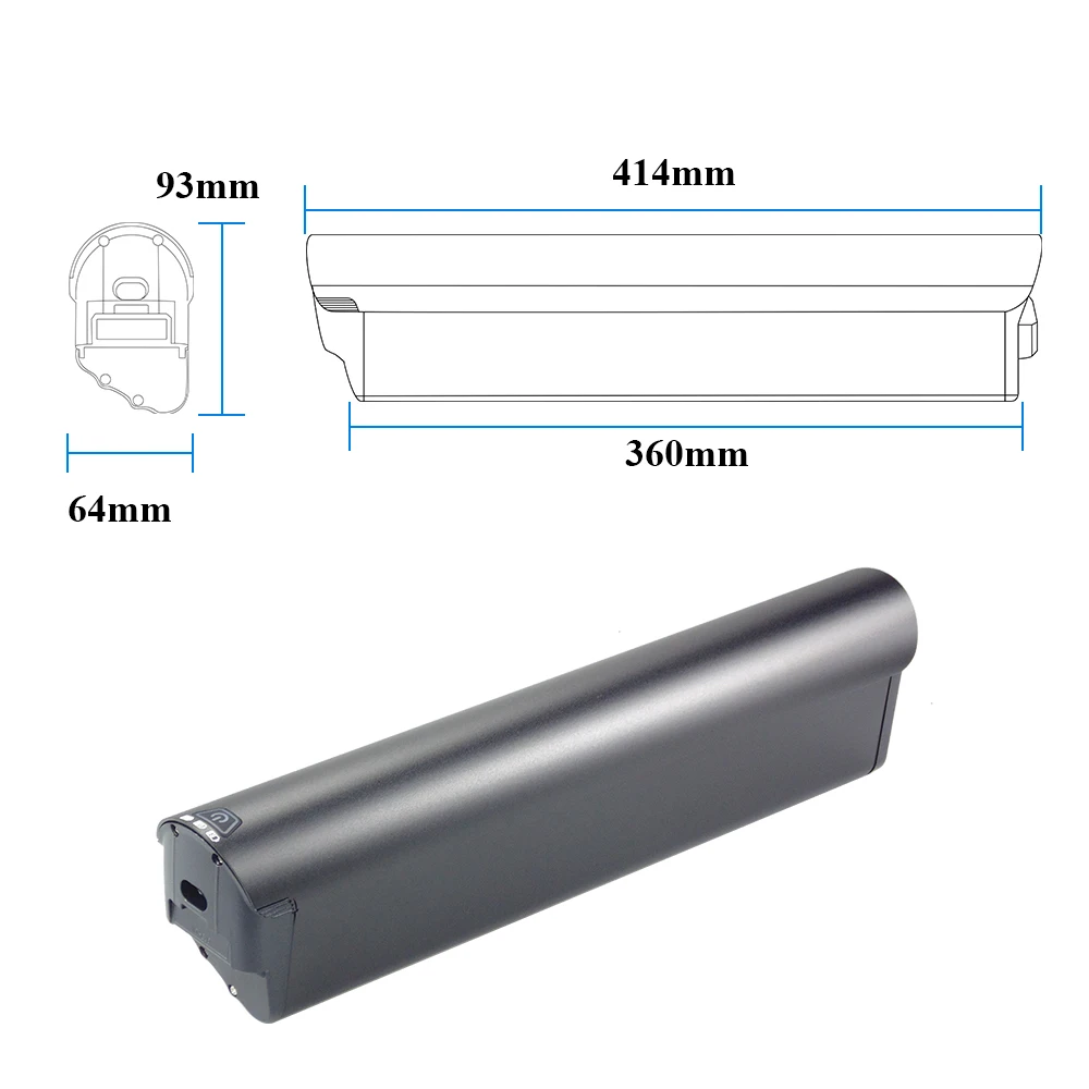 

Аккумулятор для электровелосипеда Touroll J1 ST Trekk 36 В 10,4 Ач 13 Ач 15 Ач 17,5 Ач для ступенчатого электровелосипеда Eskute C100 Ebike