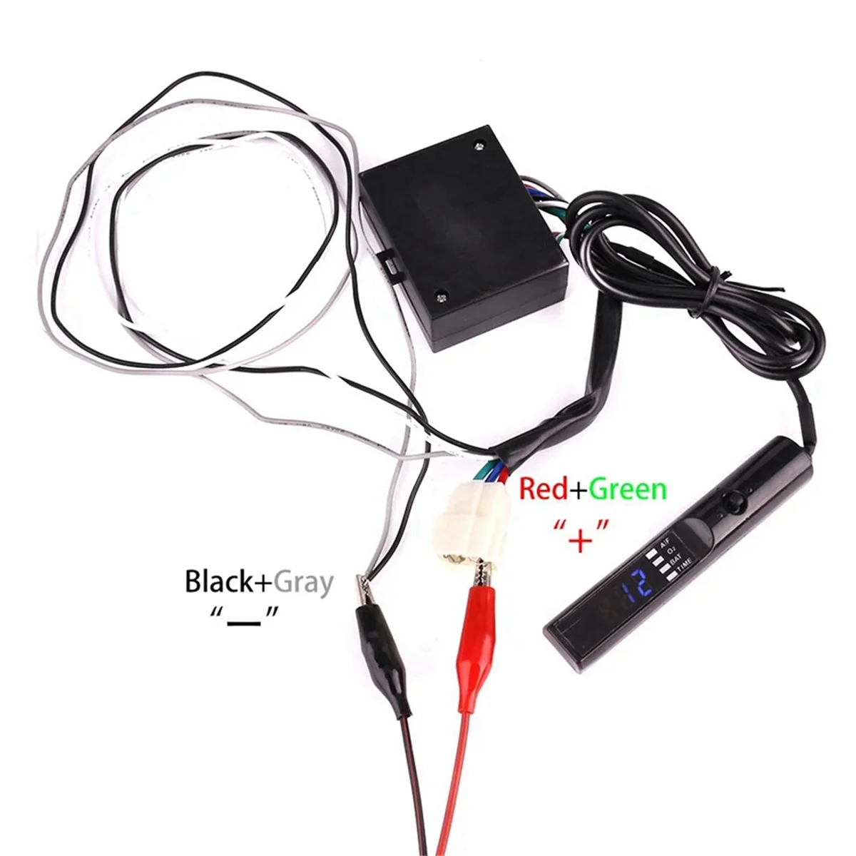 Universal 12V Turbo Timer สําหรับ Universal Car Auto LED Digital Display สําหรับ Turbo & NA Turbocharged เครื่องยนต์ Protector สีฟ้า—L49A