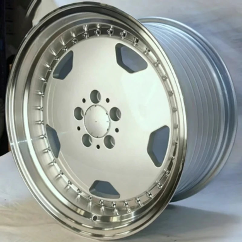 Five‑Spoke Deep Dish Silver Alloy Wheel Hub, Exterior Styling Accessories Passenger, 18 19 Inch