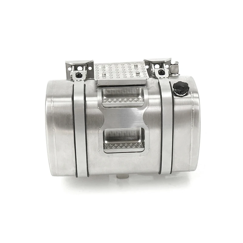 LESU Metalowy Czołg 90mm-150mm do Ciągników RC 1/14 Tamiyaya Fh16 DIY Model Przyczepy Zdalnie Sterowanej Części Zabawki dla Dorosłych