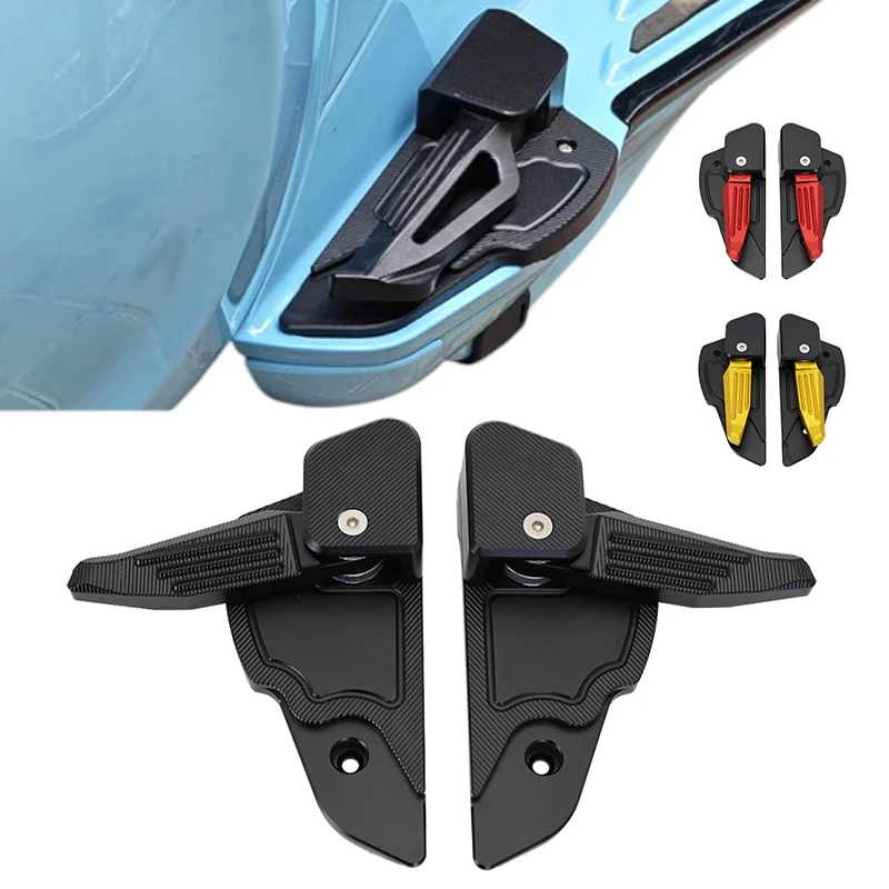 Fit For Vespa Sprint Primavera 50 125 150 Motorcycle Rear Passenger Foot Step Pad Pedals Cover Scooter Accessories