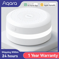 Original Aqara M1S Hub ZigBee Wireless Smart Gateway For Alarm System Remote Monitor Control Work With HomeKit Mi home APP