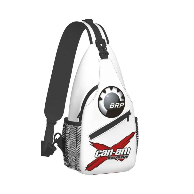 Casual Can-Am Sling Bags for Travel Hiking Men's BRP Motorcycle Crossbody Chest Backpack Shoulder Daypack