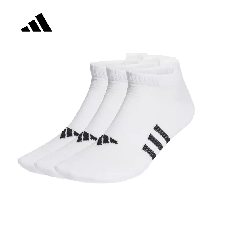 

Дышащие комфортные носки adidas унисекс с низким вырезом для осени, повседневные носки для спортивных тренировок (3 пары) HT3440