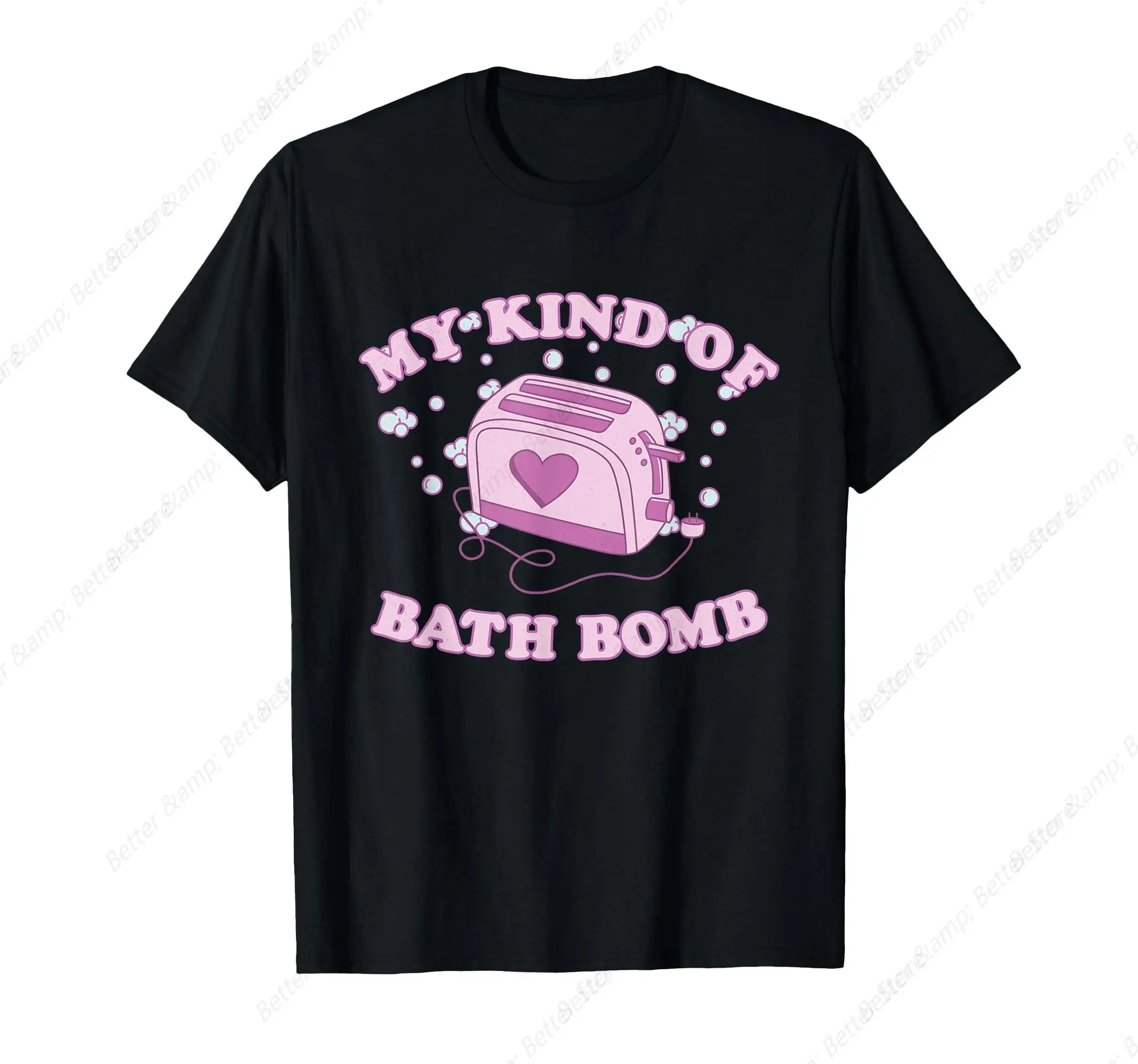 Nu Goth Dark Humour Goth Aesthetic My Kind Of Bath Bomb T-Shirt