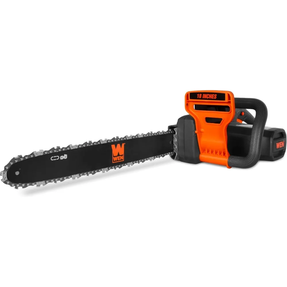 WEN 15-Amp Electric Chainsaw, 18-Inch Corded Model CP1518