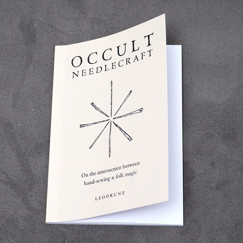 Occult Needlecraft Workbook Hand Sewing Folk Magic Witchcraft Spiritual Stitching Esoteric Sewing Techniques Mystical Needlework image 5