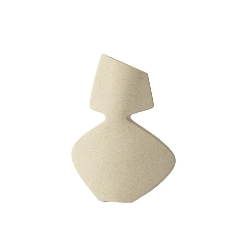 

Geometric black and white creativity, resin flower candlestick ornament, home decoration ornament