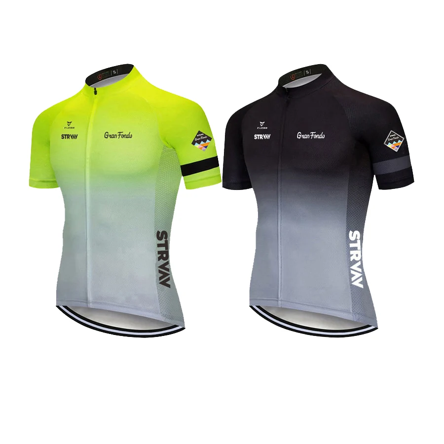 

STRVAV-Fluorescent Cycling Jersey for Men,Racing Tops,Short Sleeve,Yellow,Blue,Cyclist Clothes,Pro Bicycle Bike Wear,Summer,2023