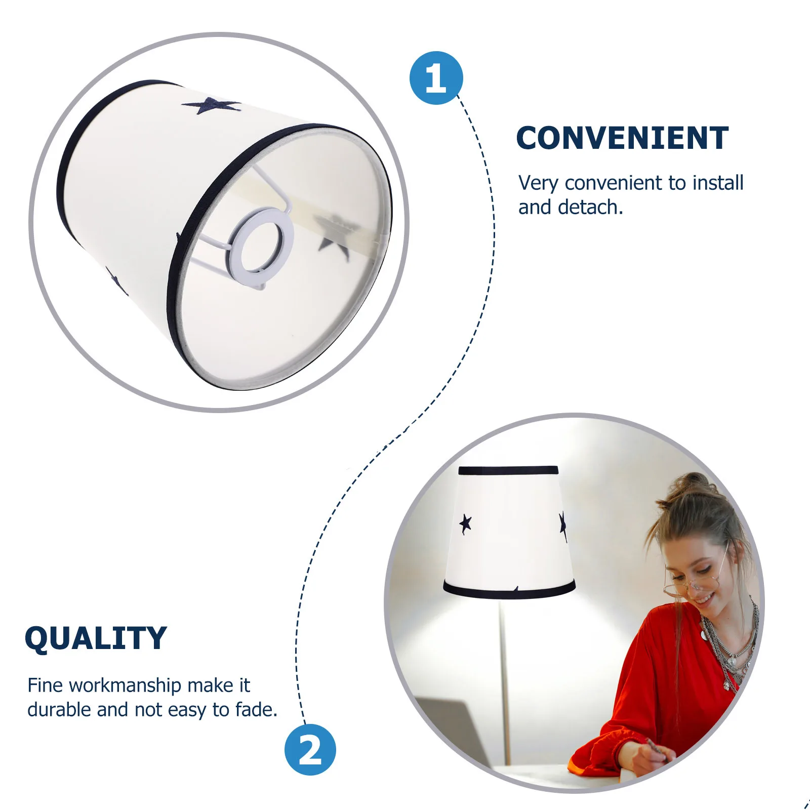 

Linen Shade Floor Light Cover Table Lamp Protective Cover Light Shell For Bedside Lamp Hotel Home Decoration