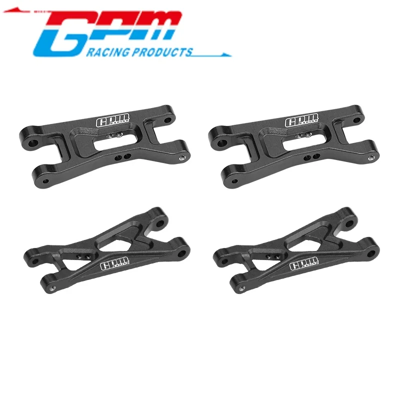 GPM LMB5556 7075 ALLOY FRONT & REAR LOWER ARMS FOR LOSI 1/24 MICRO-B / 1/28 MICRO-T 2S RC Upgrade