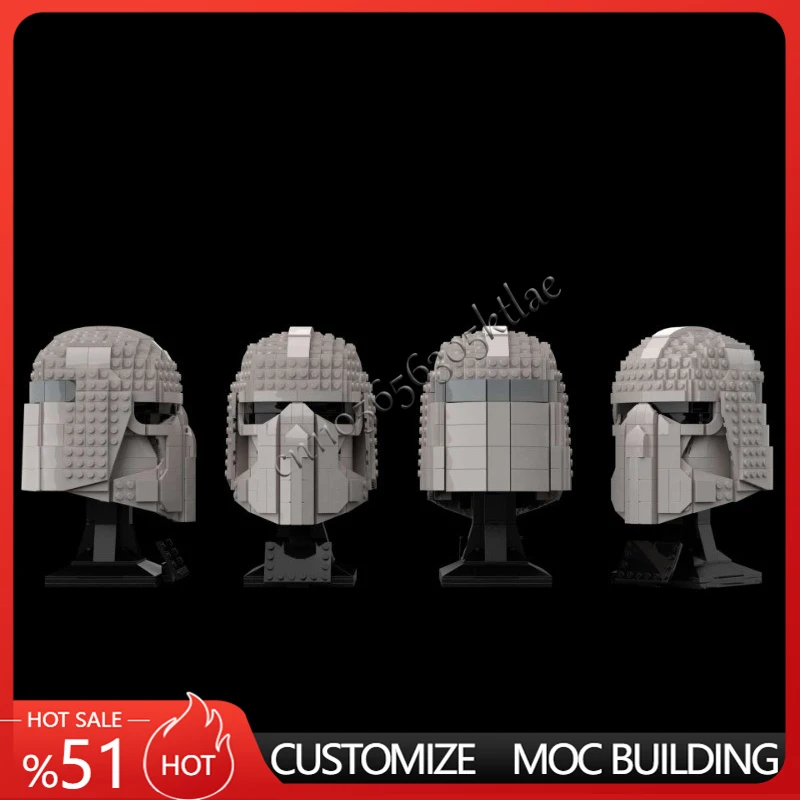 720PCS Space Battle Bad Lots Casco Snowtrooper Star Movie Ultimate Collection Buil Architettura personalizzata Modello fai da te Giocattoli Regali