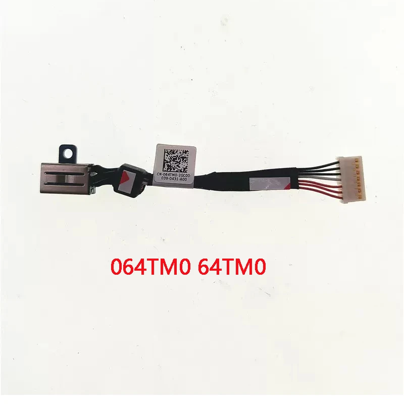 

NEW Genuine LAPTOP Power Jack Cable For Dell XPS15 9550 9560 9570 7590 Precision 5510 5520 5530 5540 P56F 064TM0 64TM0