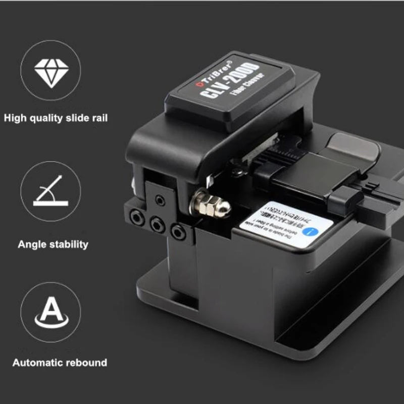 

New Starter High-precision Automatic CLV-200Dfiber Cleaver 24 Faces Optic Fiber Fusion Splicer Mini Cable Cutter Clv 200D