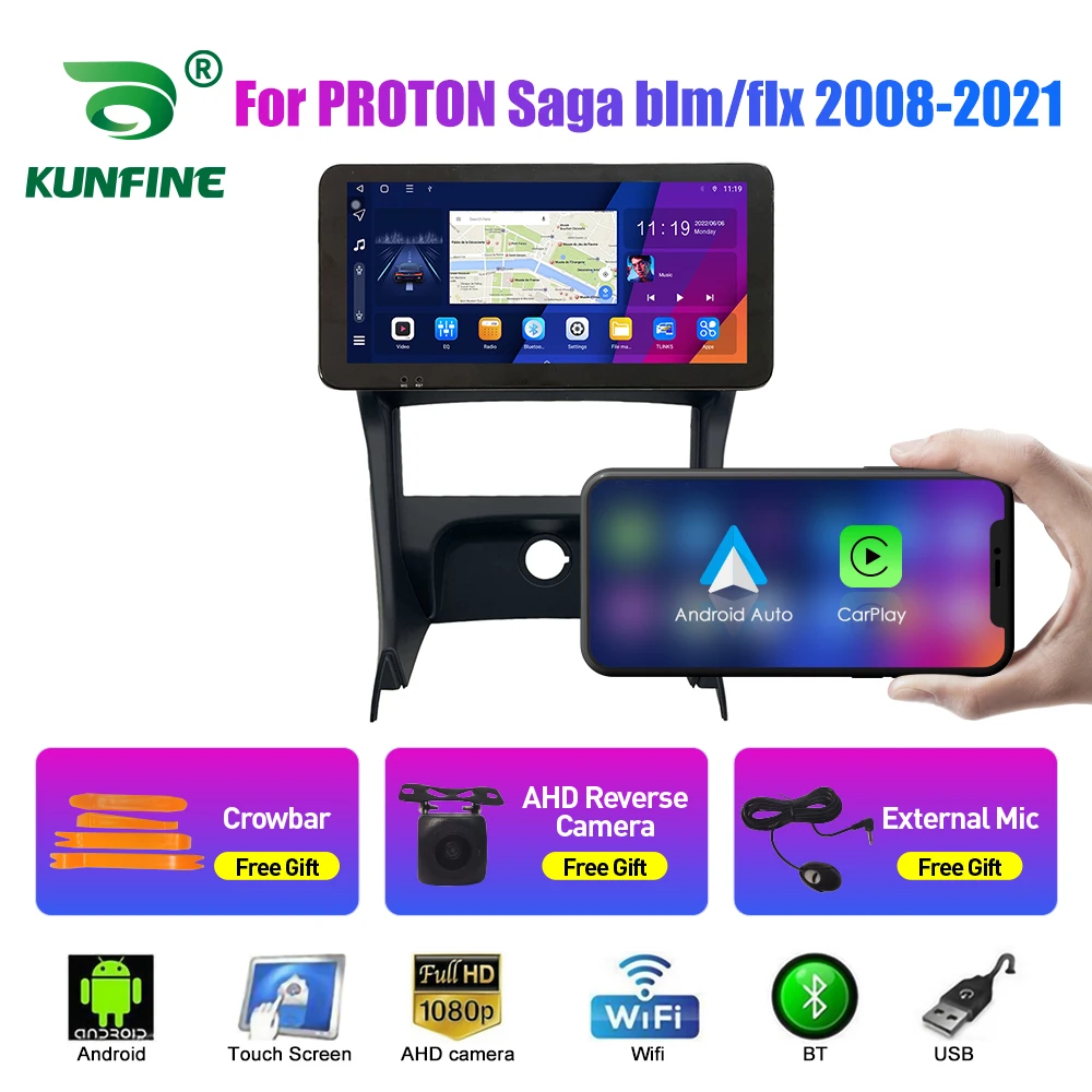 

Car Radio For PROTON Saga blm flx 2008-2021 Octa Core Android Car DVD GPS Navigation Car Stereo Carplay Android Auto
