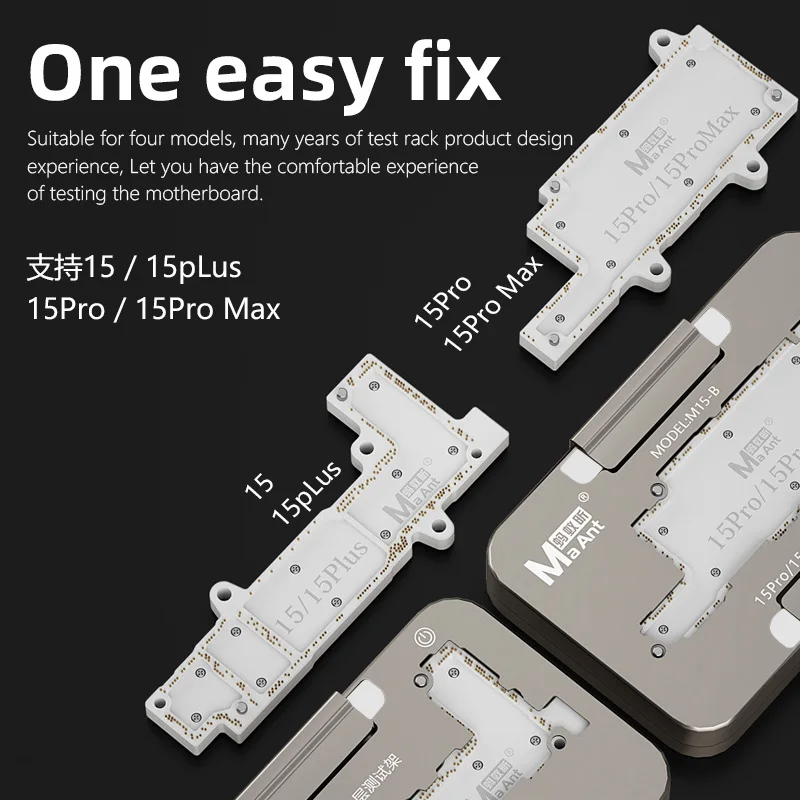 MaAnt Mid Level Test Bracket for 15 15PLUS 15Pro 15ProMax Non-magnetic Corrosion Rust Resistance Motherboard Tester