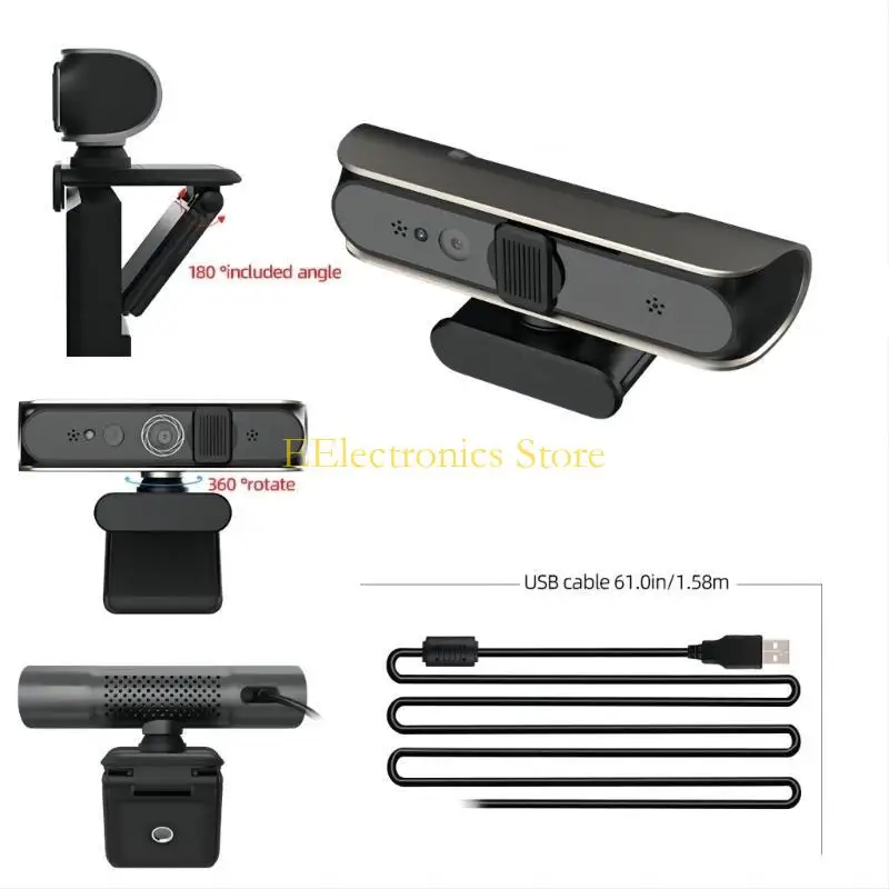 

B03C Простая камера WindowsHello с разрешением 1080P для входа в систему