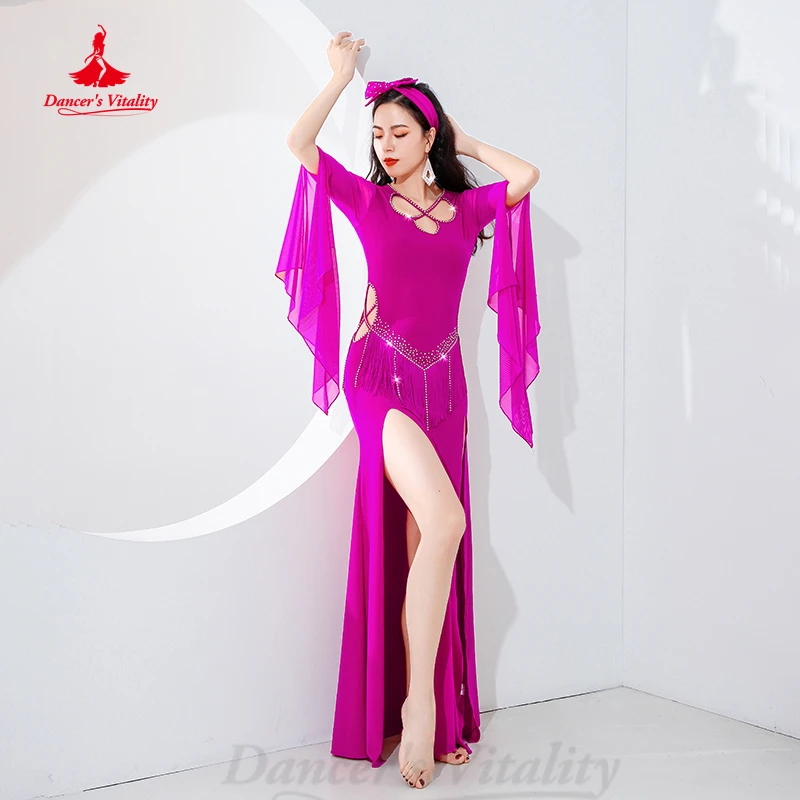 Belly Dance Costume Dress Women New Folk Shaabi Baladi Training Dresses Oriental Performance Saidi Competiton Robes Clothing