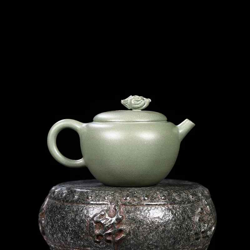 Dropshipping Yixing Pure Handmade Original Purple Teapot With Clay Painting 
