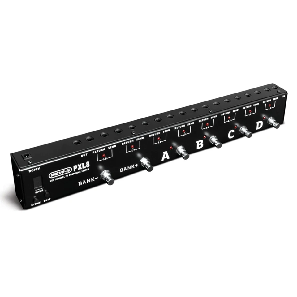 JOYO PXL8 Guitar Pedal Controller Foot Controller 8 Group FX Loop