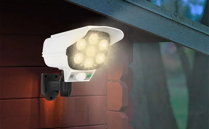 Motion Lights LED Solar Wall Lights Outdoor Solar Lamp Waterproof 3 Modes Intelligent Light Control Patio Home Security Light