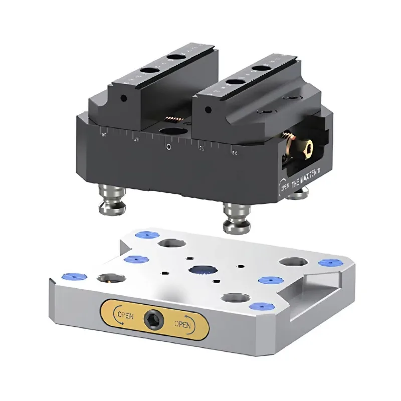 ZPP High Precision 5-AXIS VICE Self-Centering Vise Automatic Vise for CNC Machining Centers Fixture Clamping