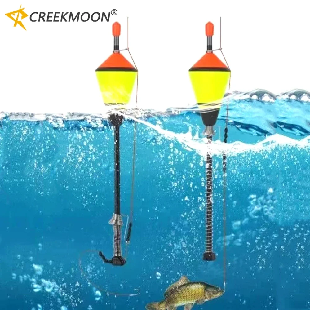 Alarme de Mordida Automático para Pesca com Flutuador Portátil, Conjunto de Ferramentas de Pesca para Carpas no Mar T4