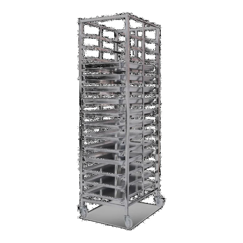 100% pure 304 baking tray cart with 16 to 34 layers / stainless steel trolley