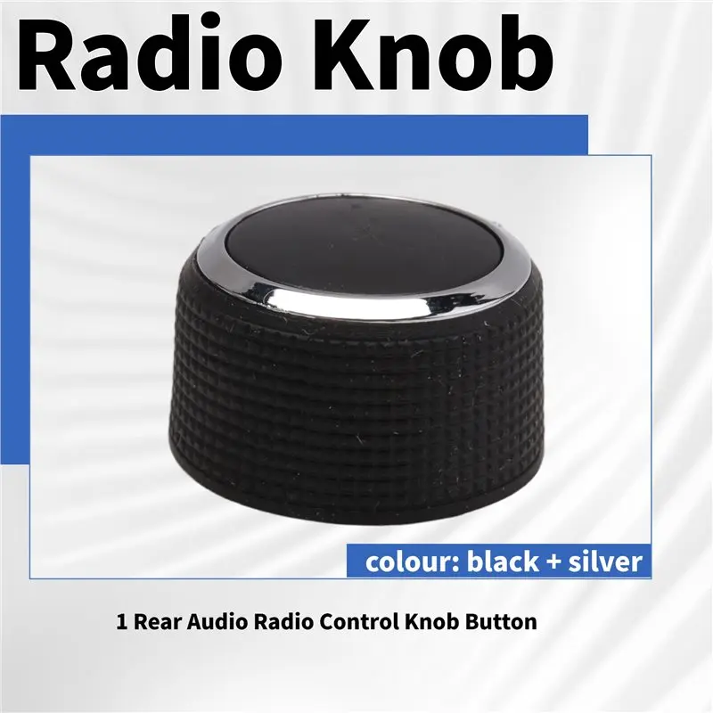 Replacement Rear Radio Volume Control Knob 22912547 for 2007-2014 Tahoe Silverado Sierra Yukon Suburban Acadia Denali