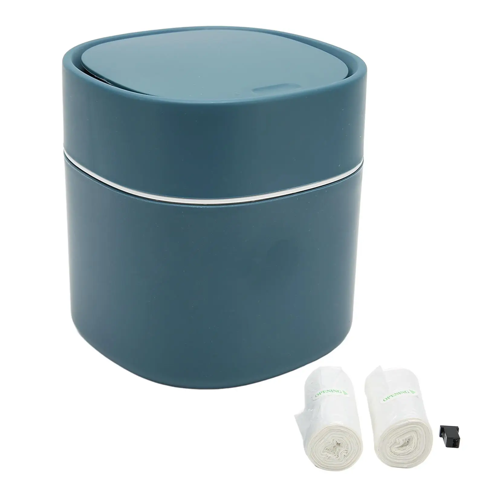 

2L Desktop Garbage Can for home Office Car Kitchen - Odor-Reducing Trash Collector Bin