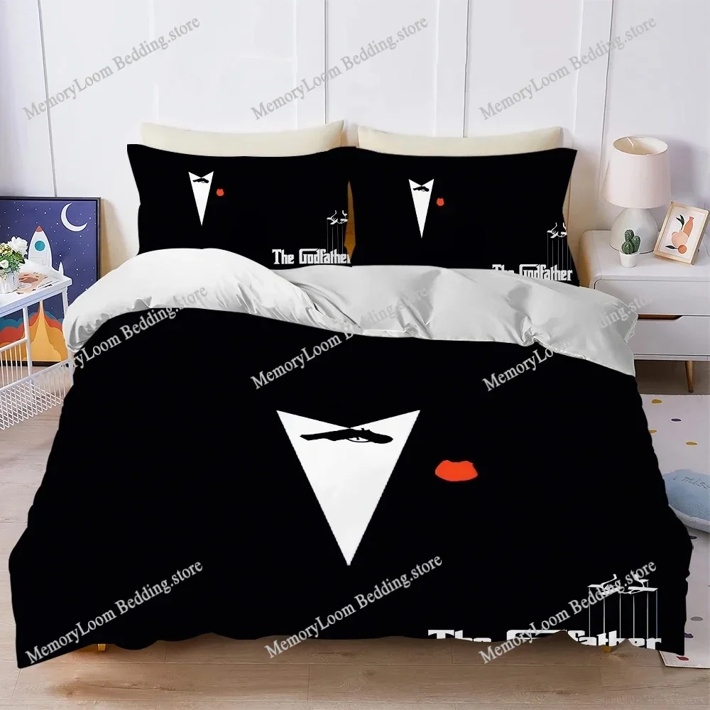 Classic Film The Godfather Duvet Cover Set Home Style Bedding Soft Laundry Cotton Bed Four Seasons Student Dormitory Luxury Gift