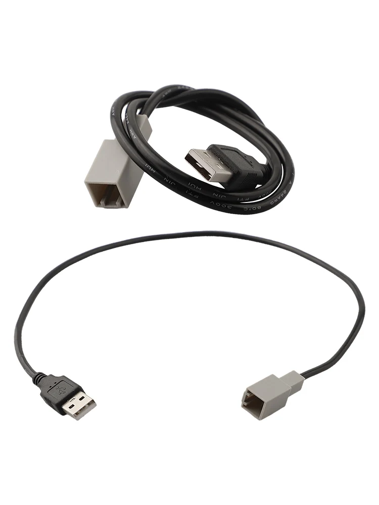 Car USB Line Input Adapter for For TOYOTA For LEXUS and Radios Retains Factory USB Port Ensures Reliable Audio Connection