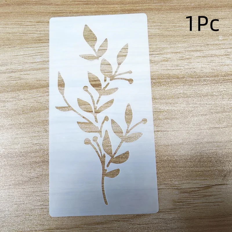 18 Pcs Flower Leaf Stencils, Reusable Painting Templates