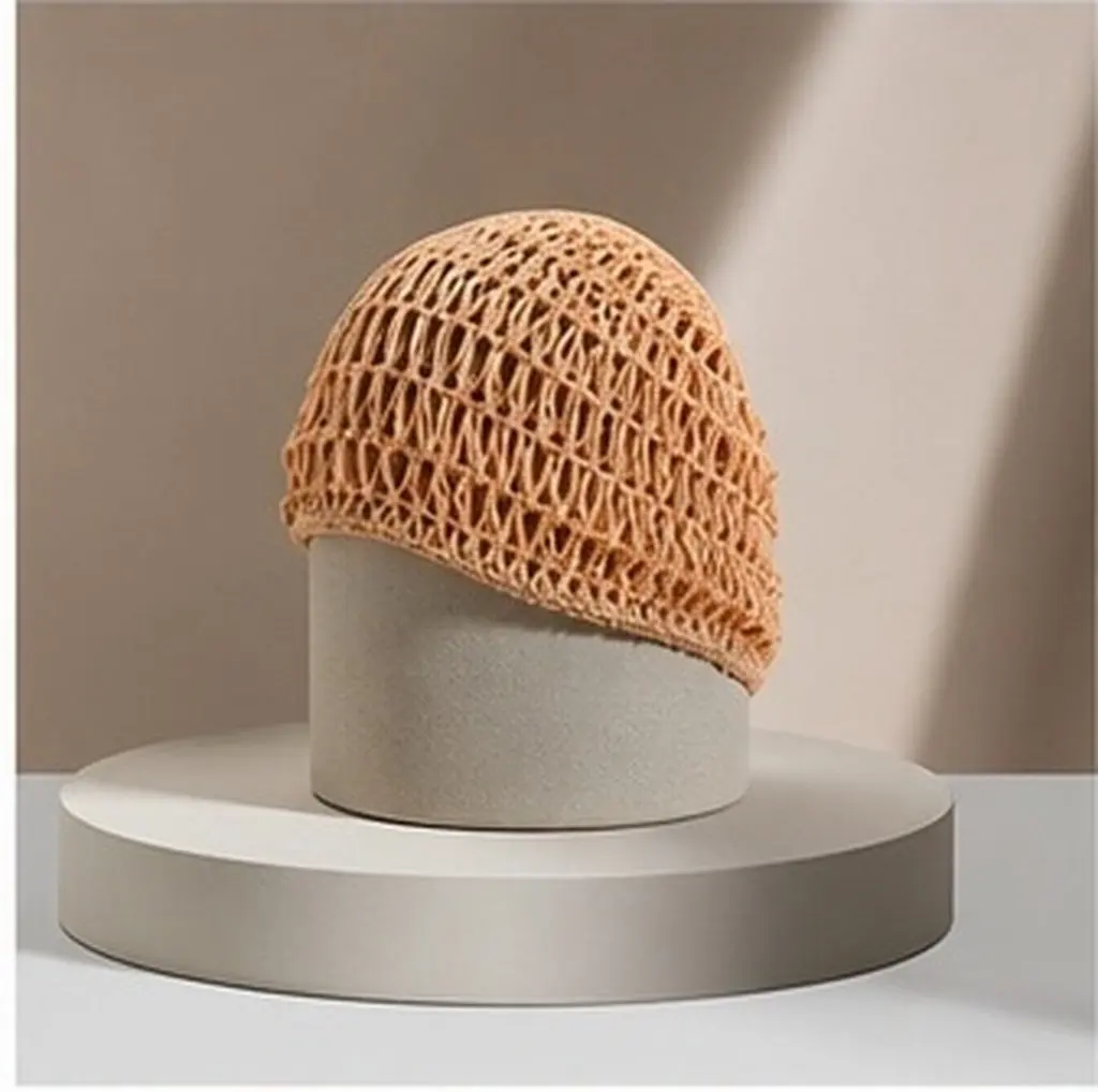 Mesh Sleeping Bonnet Soft Breathable Elastic Hairnet Protective Night Hair Cap Curly Hair Care Bonnet for Sleeping