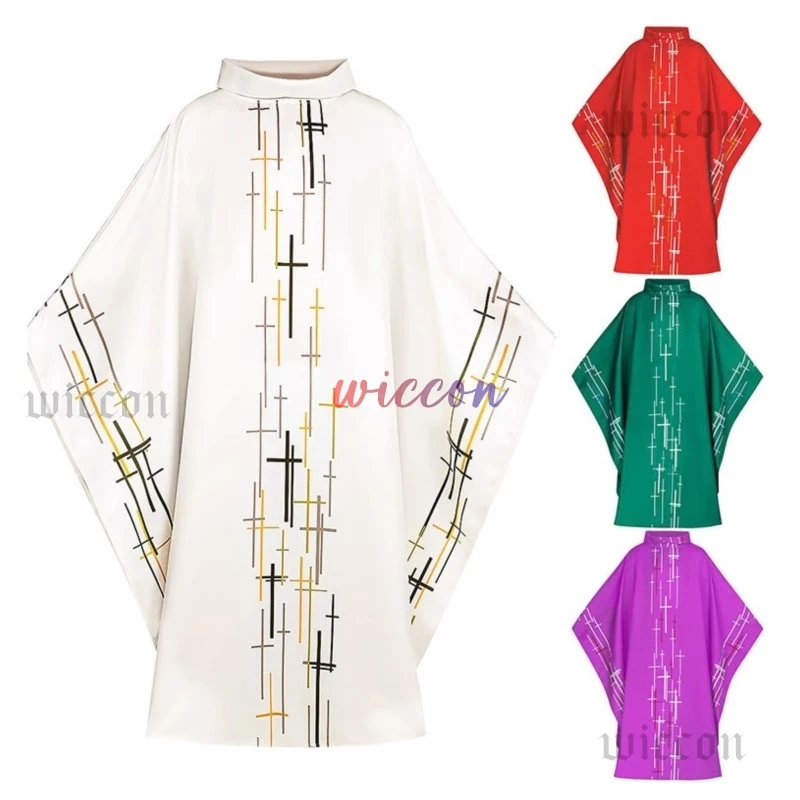 

Средневековый Папа Изубит Косплей Черный Плащ Полный Комплект Взрослый Костюм Хэллоуина