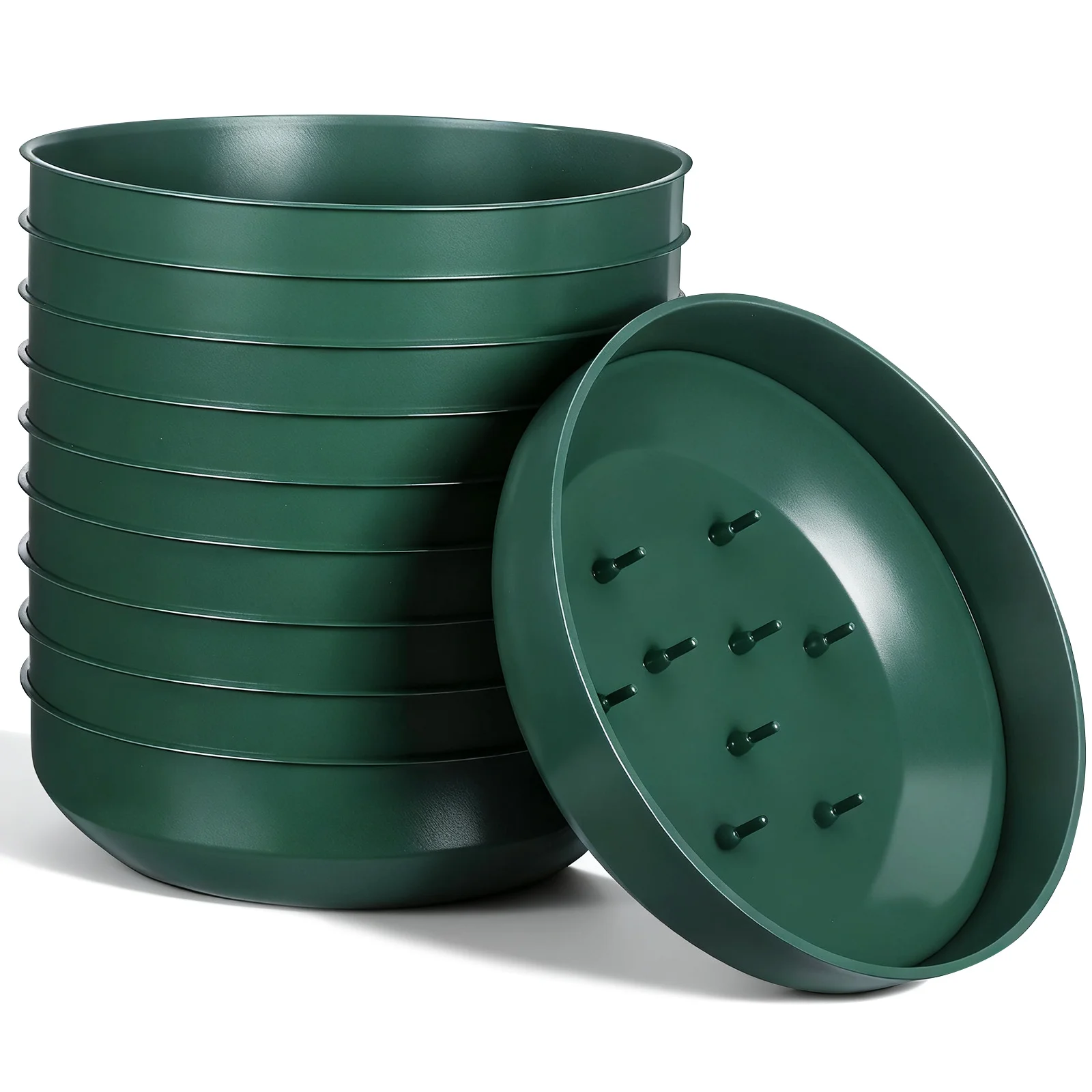 10 قطعة صينية رغوة الأزهار حامل الطين زهرة الثقيلة البلاستيك المثبتات لترتيب الزهور سهلة الاستخدام ديكور كبير الحجم