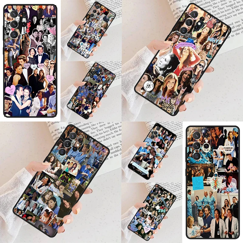 Greys Anatomy TV Show Meredith Cell Phone Case for Samsung Galaxy S26 Ultra S25 S24 S23 S22 S21 S20 Note10 Cover
