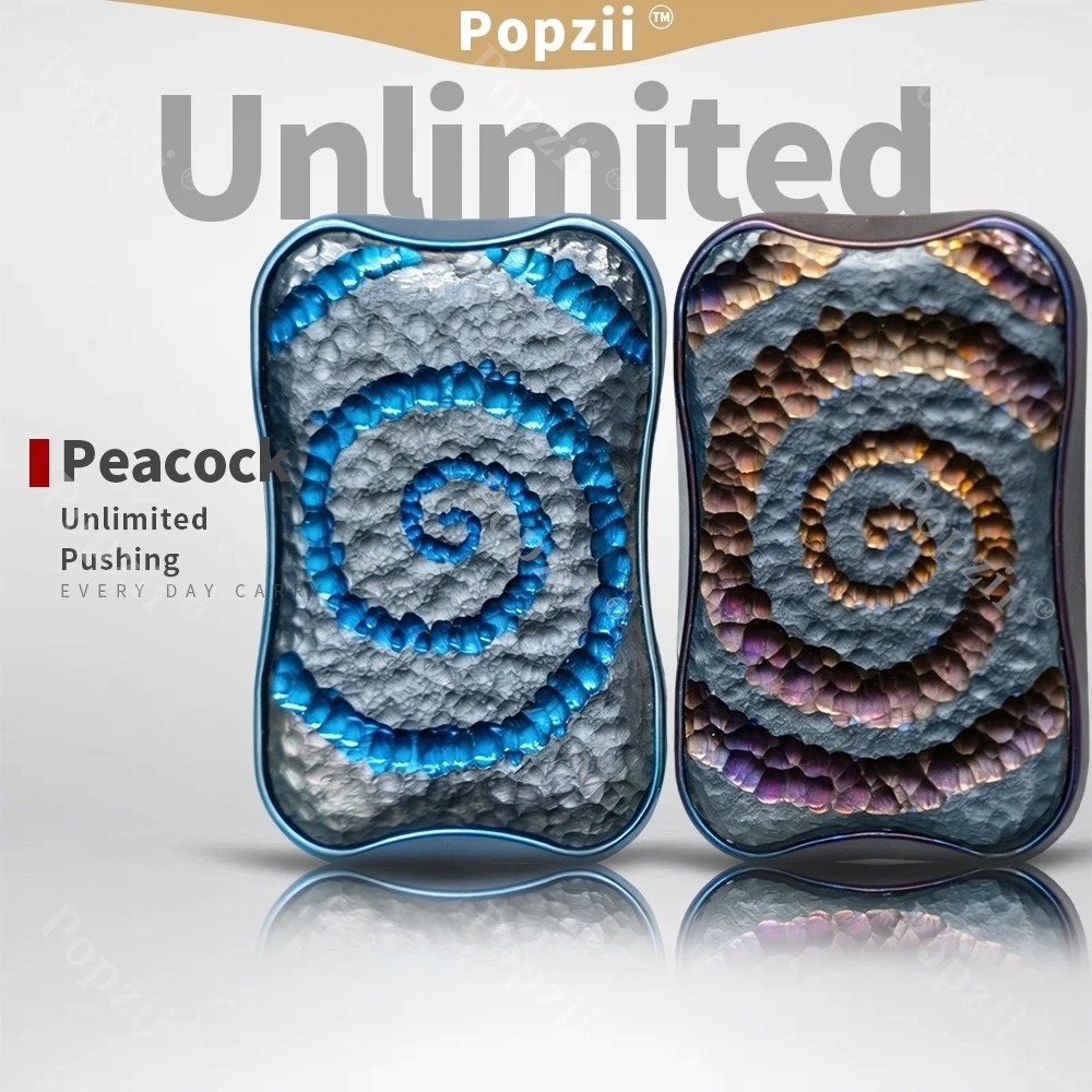 

Игрушка-антистресс Peacock Unlimited Pushing из титанового сплава для самостоятельной сборки, для фингерфлипов и трюков, EDC-игрушка для снятия стресса